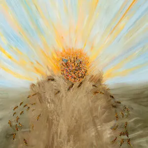 The tumbling psychic joy of now